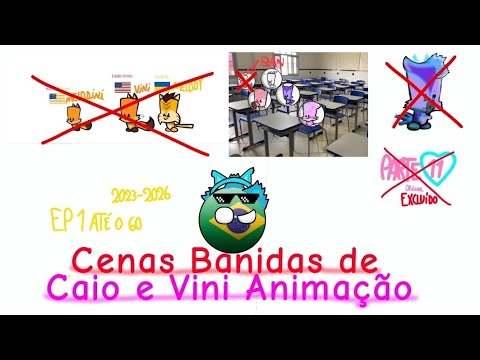 Cenas Banidas de Caio e Vini Animação Todos os Episódios