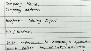 Employee Joining Letter Format In Word - Infoupdate.org