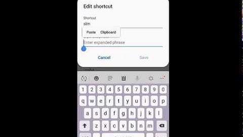 Android: Add personal dictionary