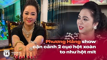 Bà Phương Hằng show cận cảnh 2 cục hột xoàn to như hột mít, chứng minh chuyện kim cương tính bằng kí