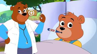 Aaj Mangalwar Hai Bhalu Ko Bukhar Hai | Fun For Kids TV Hindi Rhymes