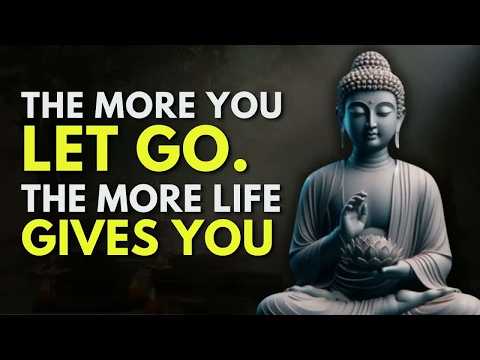 Stop Chasing Life – It Finds You When You LET GO ｜ Buddhist Wisdom fro Letting Go