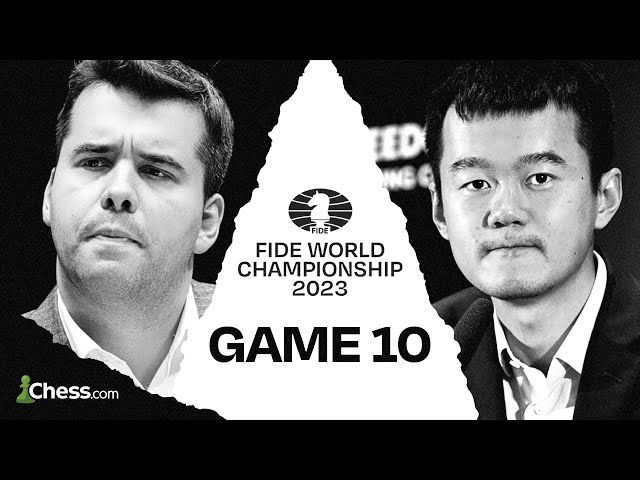 FIDE World Chess Championship Game 10, Carlsen vs. Nepo