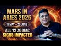 Mars Transit In Aries 2026 Every Zodiac Sign Will Feel This 