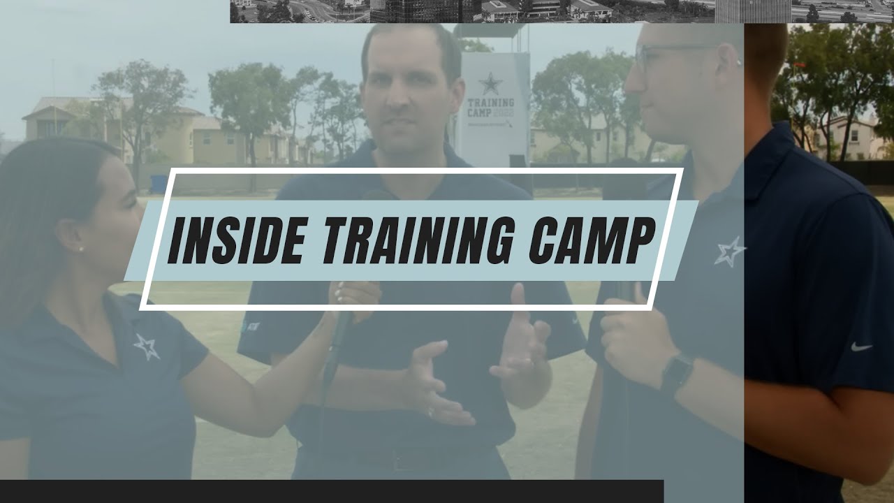 Inside Cowboys Training Camp Drawing the Line Dallas Cowboys 2022