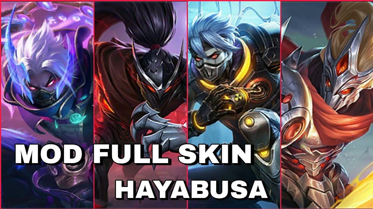 Mlbb : Mod Full Skin Hayabusa - Aki Kun - YouTube