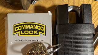 Commando padlock & LSDA padlock opening