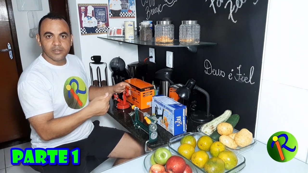 Parte 1 - OQI - Descascador de frutas e legumes (Laranja)