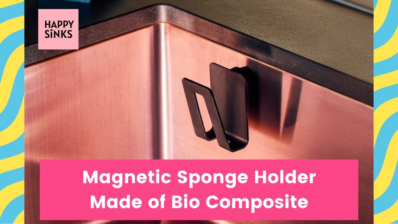 Magnetic Washing up Brush & Sponge Holder 