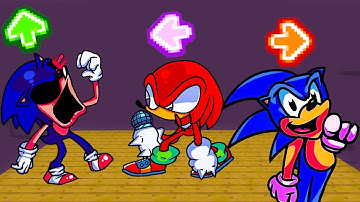 FNF Character Test | Gameplay VS Playground | VS Knuckles | VS Sonic Says | VS Sonic.exe