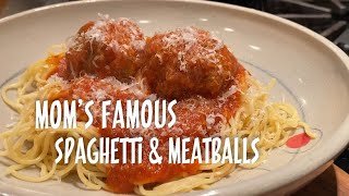 How To Make Spaghetti And Meatballs With Homemade Marinara Sauce From Scratch