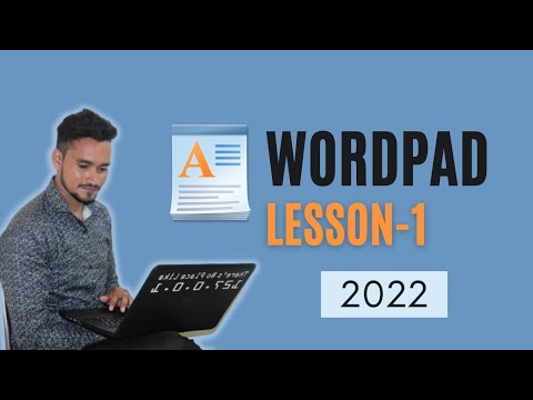 Beginner&rsquo;s WordPad lesson 1 | how to use WordPad in windows 11