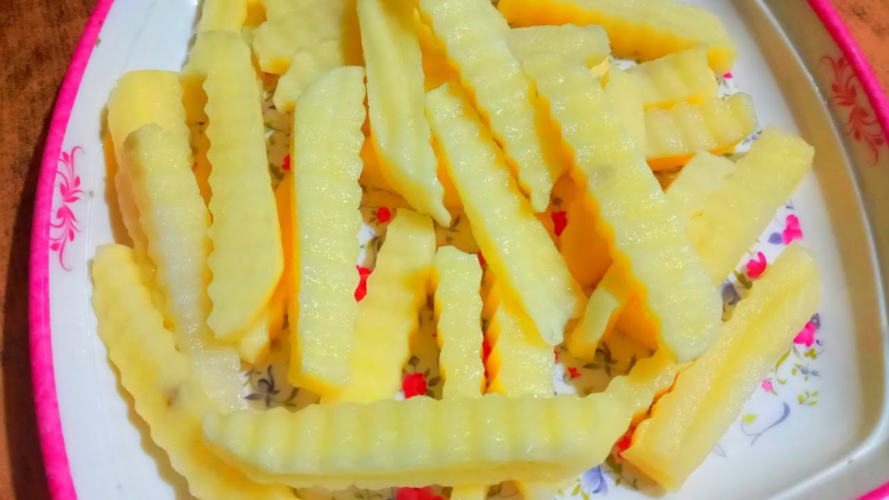 Don't Deep Fry Zig Zag Fries Too Easy No More Oil For Fry