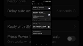 Auto Answer Call Setting In oppo Phone | Hidden Feature
