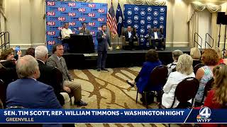 Sen. Tim Scott; US Rep. William Timmons take part in Washington Night https://bit.ly/3miA6JQ
