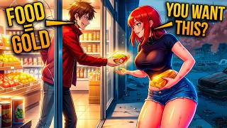 He Trades $1 FOOD For GOLD BARS… Between WORLDS In The APOCALYPSE - Manhwa Recap