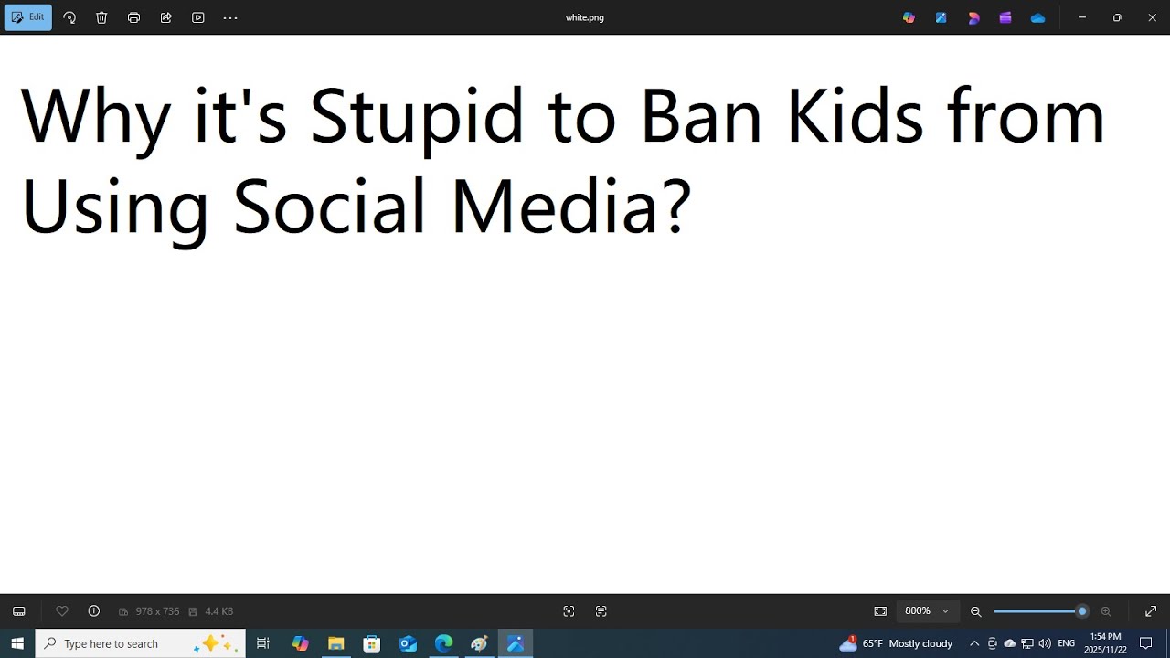Why It's Stupid to Ban Kids From Using Social Media?