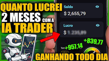 QUANTO GANHEI COM ESSA IA TRADER em 2 MESES | INTELIGENCIA ARTIFICIAL QUE FAZ TRADES FOREX | AIFINEX