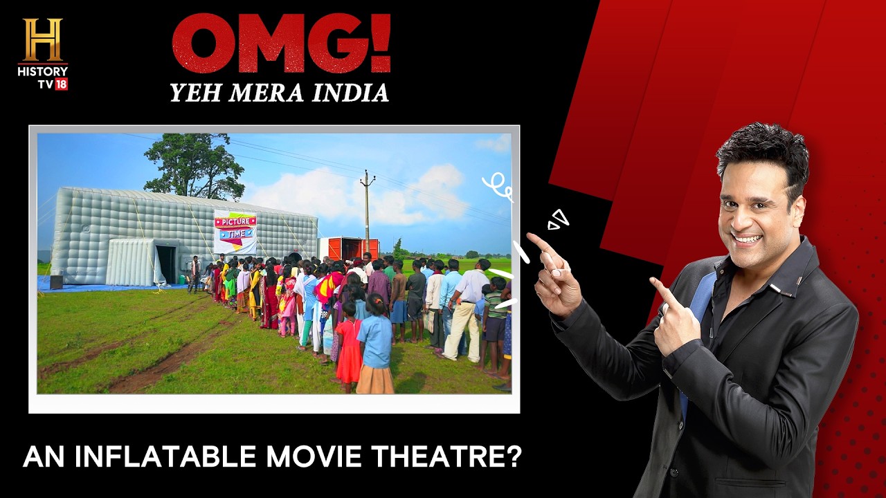 Set up an air-conditioned cinema hall anywhere you want!  