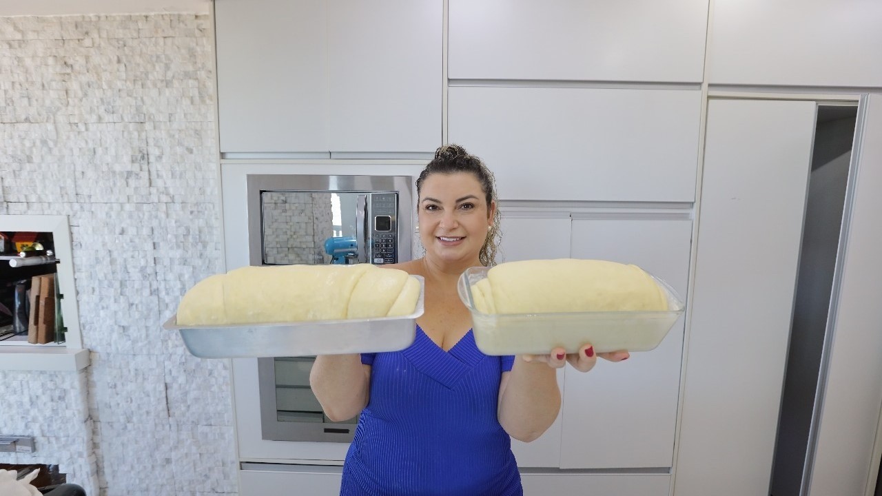 PÃO BOM E BARATO DA LU SEM LEITE, SEM SOVA E ECONÔMICO! - O Pão que Nunca Falha