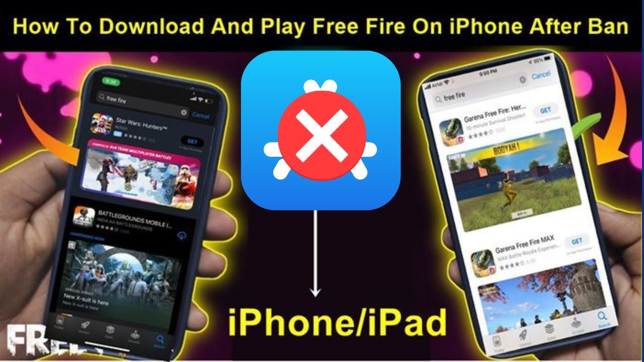 How to Download Free Fire MAX in Iphone/ipad After Ban in India