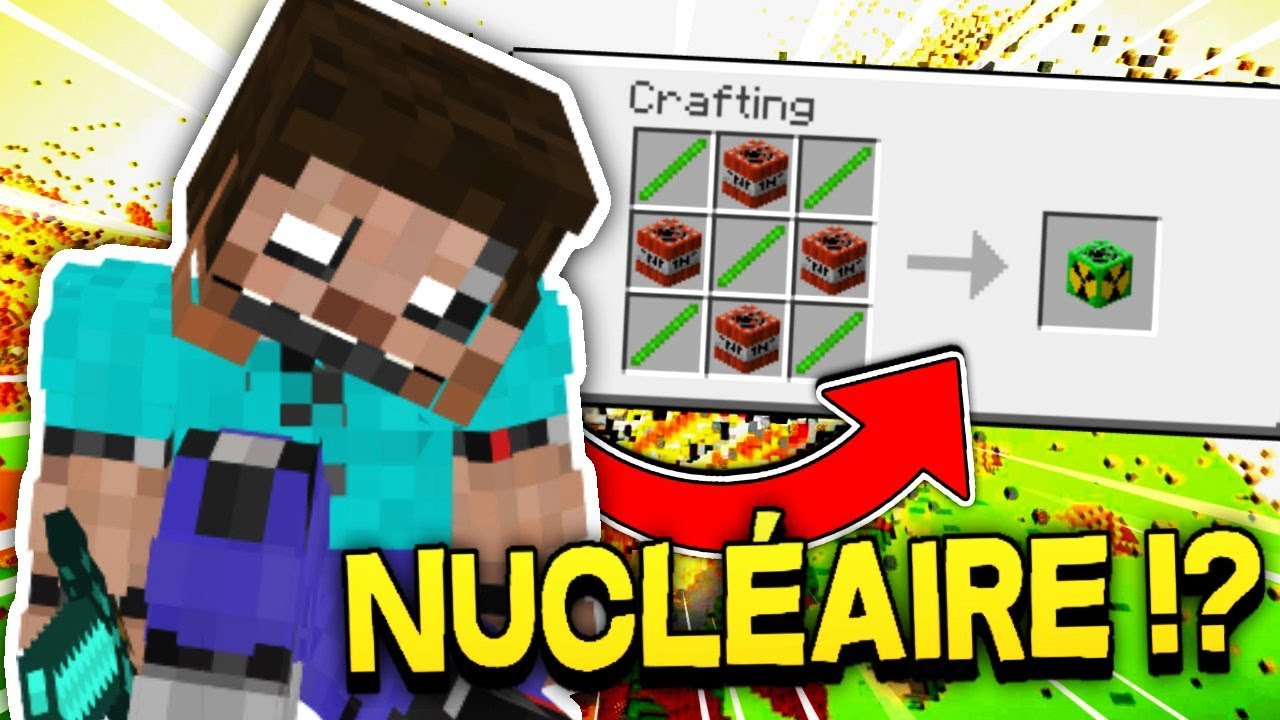 UN ANIMATRONIC A FAIT EXPLOSER UNE BOMBE NUCLÉAIRE - Minecraft Moddé