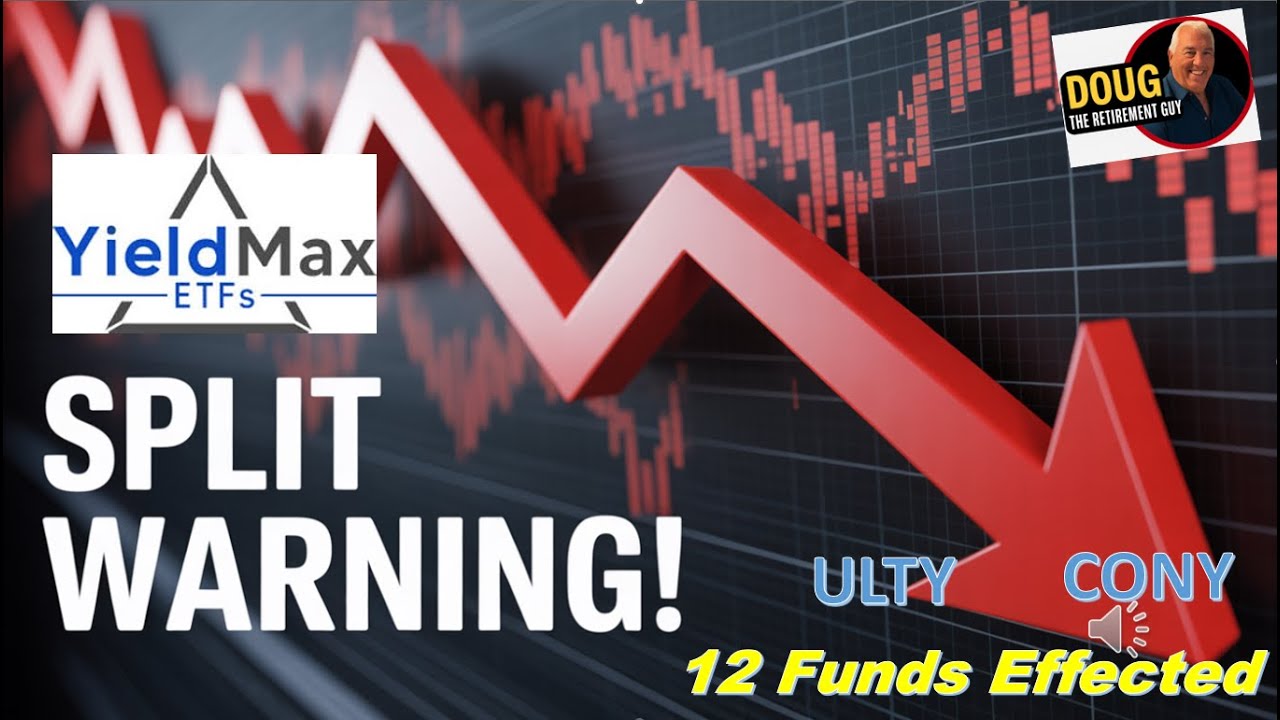 URGENT: YieldMax Announces 12 ETF Reverse Splits — 12 ETFs Hit! ULTY & CONY  Affected