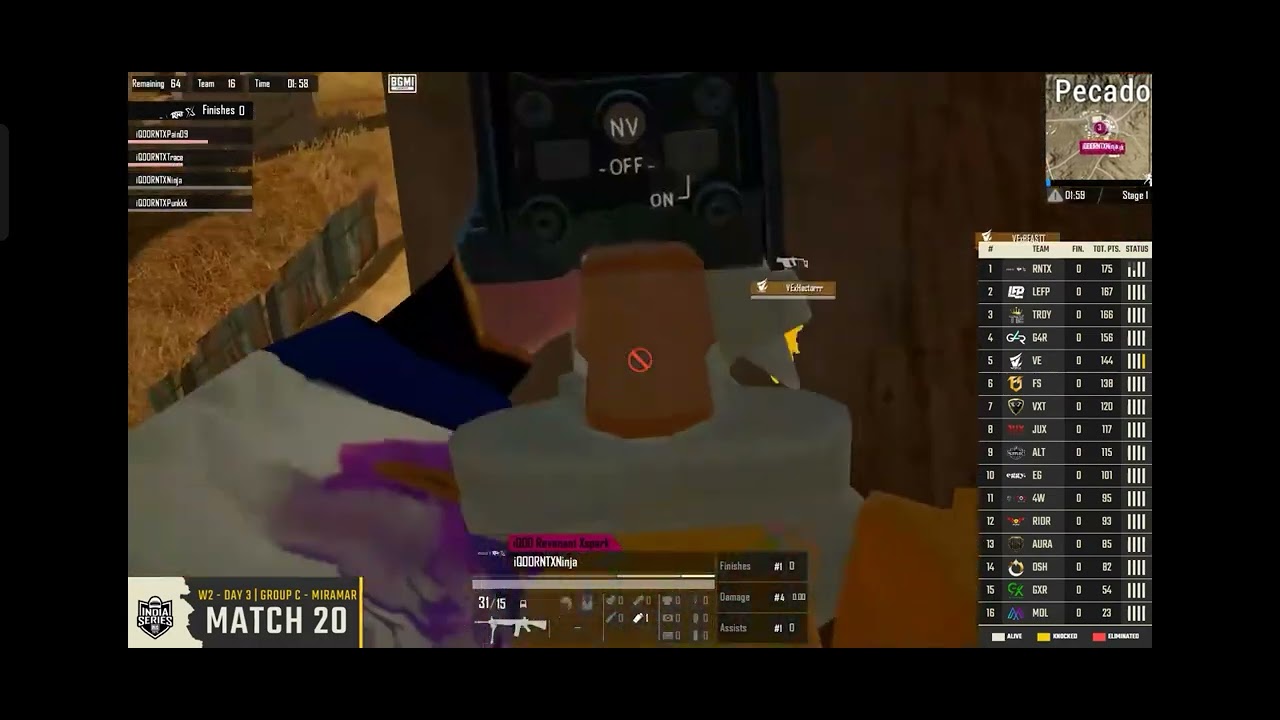 Vasista vs Rntx drop fight in pecado 💥💥💥