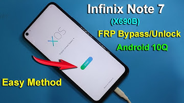 Infinix Note 7 (X690B) Frp Bypass/Unlock Android 10Q / Google Account Bypass Without Pc Easy Method