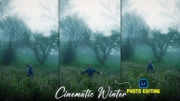 Instagram Cinematic Winter Social Photo Editing Tutorial