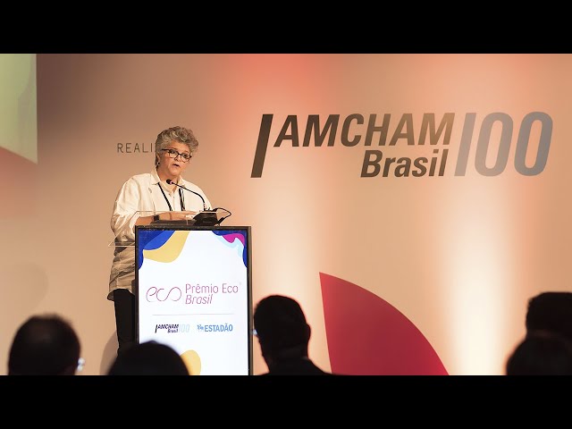 Izabella Teixeira no 36º Prêmio ECO | Amcham Brasil + Estadão