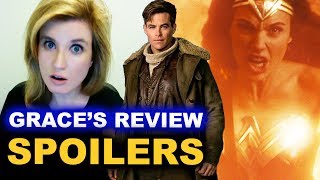 Wonder woman spoilers movie review