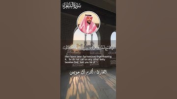 آيات من سورة الشعراء ❤📿 #آل_حويس #قران_كريم