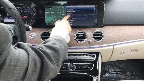 Adam demos Voice Command Navigation on the 2017 E350 at Mercedes-Benz of Princeton