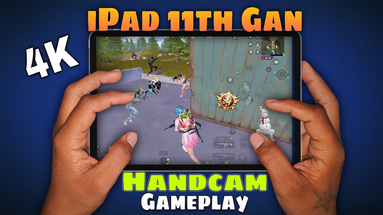iPad 11th Gen (A16) 120 FPS? PUBG/BGMI Gameplay 🔥 | 4K Handcam + Gyro Test