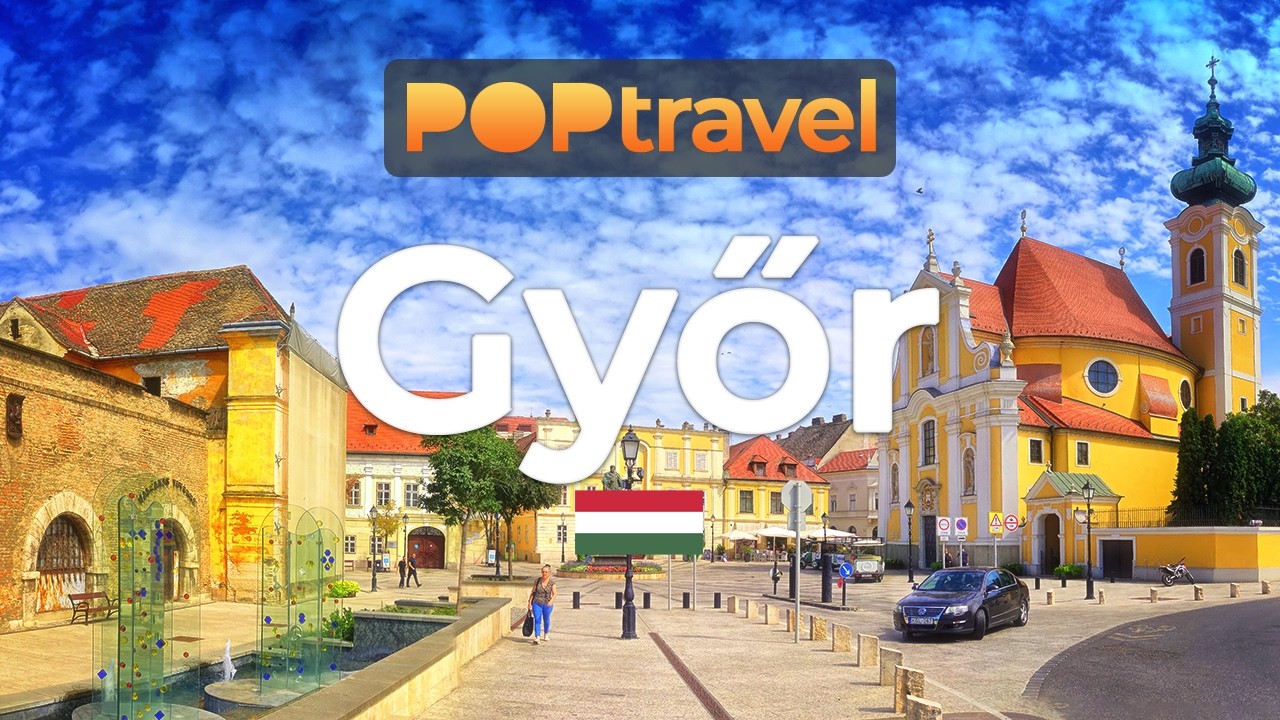 ГЁР, Венгрия 🇭🇺 - 4K HDR с субтитрами