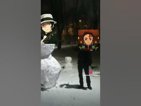 нагинаем снеговика(Мудзан , Майкл Джексон)#Аниме#Крд# ...