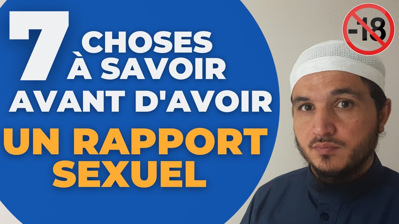 7 CHOSES À SAVOIR AVANT D'AVOIR UN RAPPORT SEXUEL