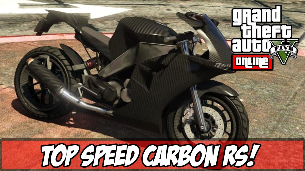 GTA V - TOP SPEED Carbon RS ! (Ps4) - YouTube