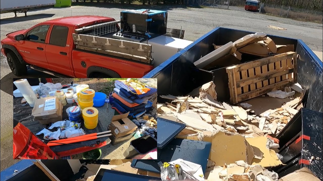 A Great Haul Out Of A Challenging Dumpster Made Me Work For It YouTube