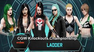 CGW Battleground S02: CGW Knockouts Title Ladder match (Full Length Match)