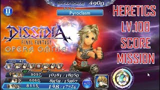 Dissidia FF Opera Omnia - Power & Magic's Chasm Lv 100 Score Mission