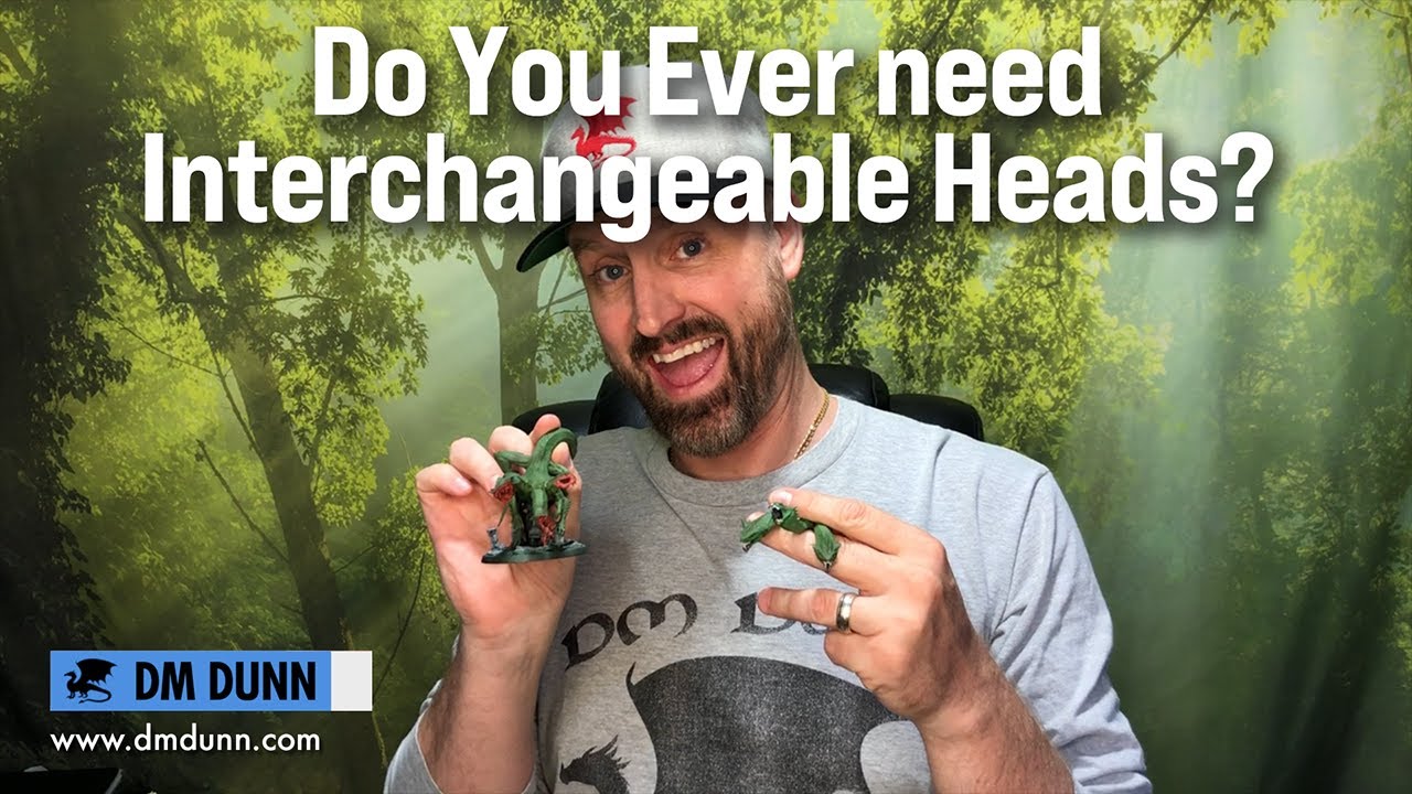 A Beginners Guide to Dungeons & Dragons - Crafting - Miniatures with Interchangeable Parts