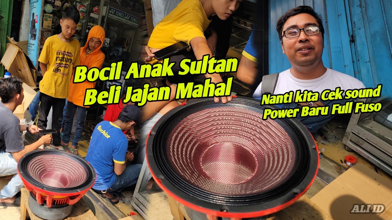 Gokil,,Bocil ini Gabut beli speaker triple magnet carbon🔥
