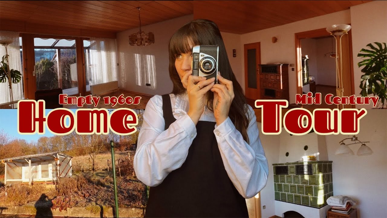 День 16 Vlogmas (Влог №8): Экскурсия по пустующему дому середины 1960-х годов.