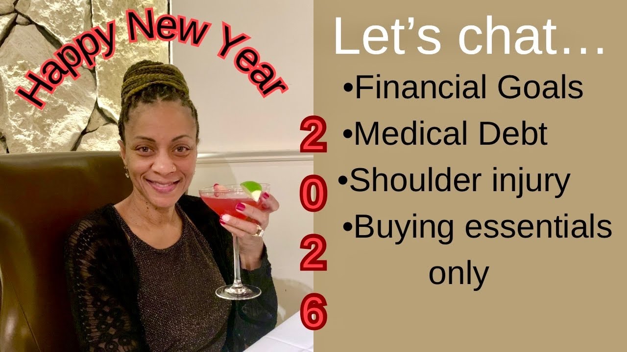 2026 Financial goals | Essentials buying only | Shoulder diagnosis 