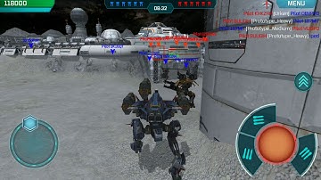 War Robots Test Server 2.9.0 (273) Deathmatch Battle Test