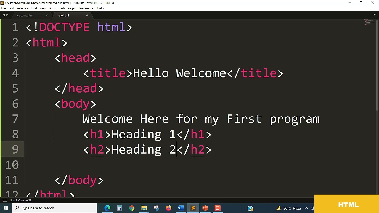 Heading Tags How To Write Heading Tags In HTML H1 To H6 Tags Heading Tags How To Write Heading Tags In HTML H1 To H6 Tags