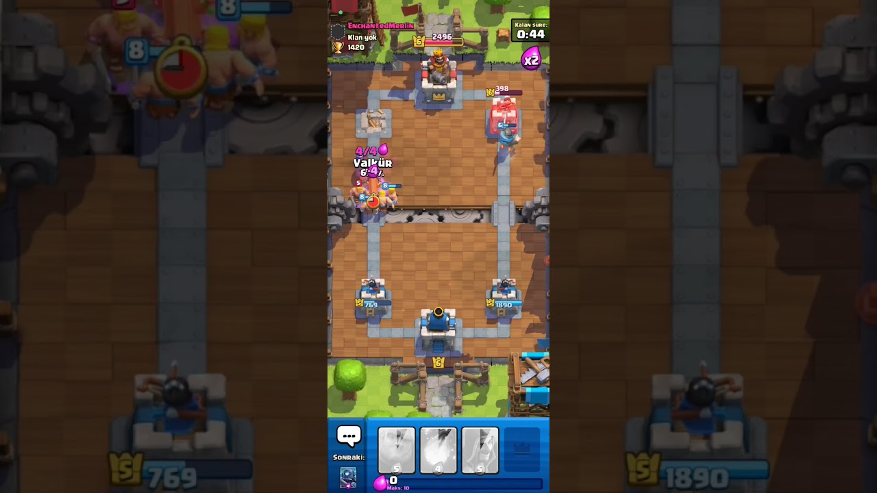 clash Royal King War strategy yine kolaydı sanki 