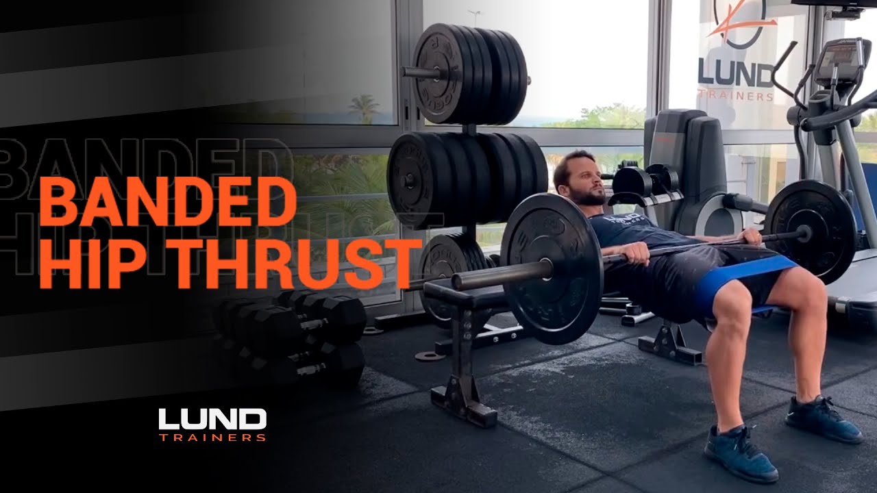 Banded Hip Thrust - YouTube